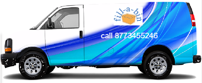 fill-a-bin Delivery Van